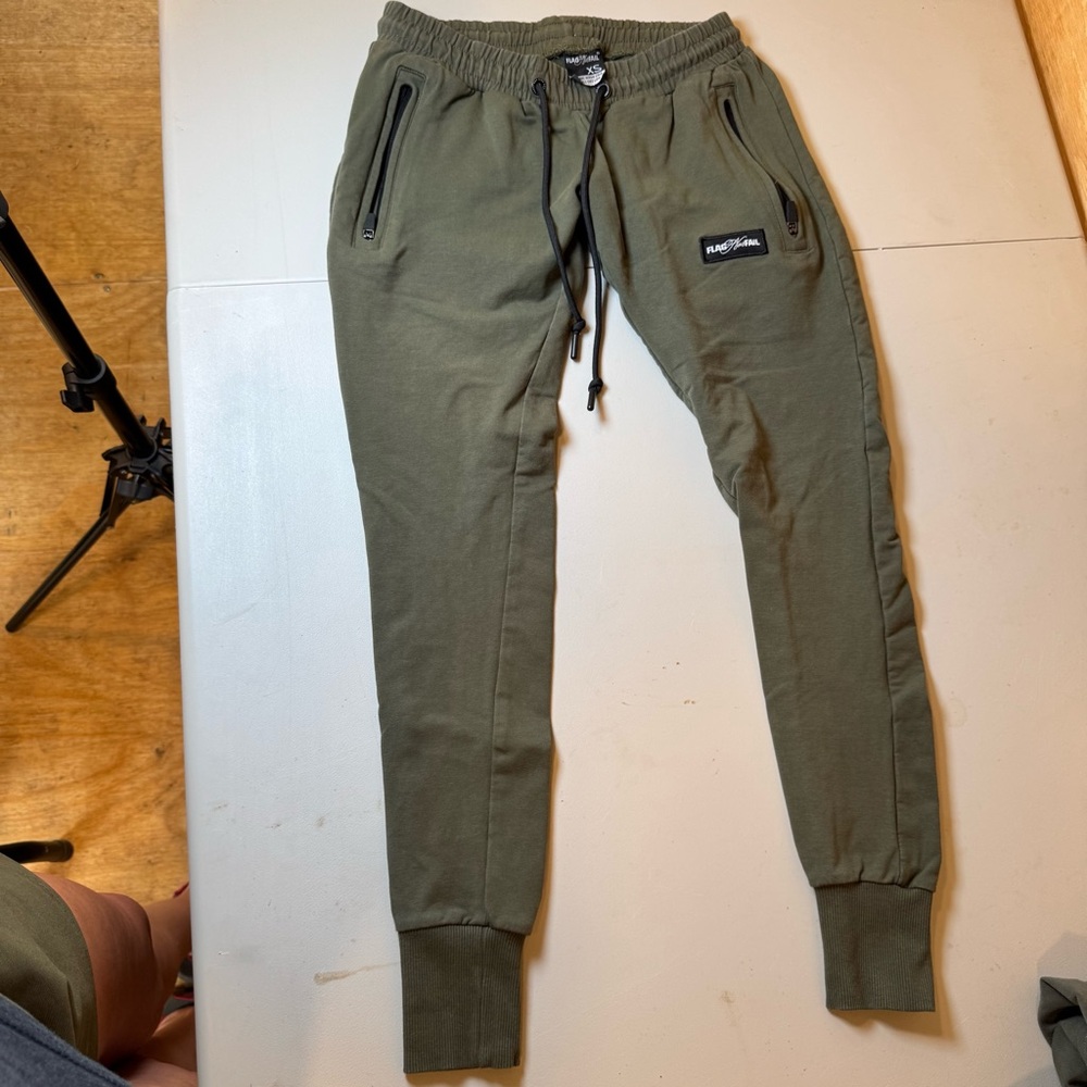 Olive Green Jogger Pants